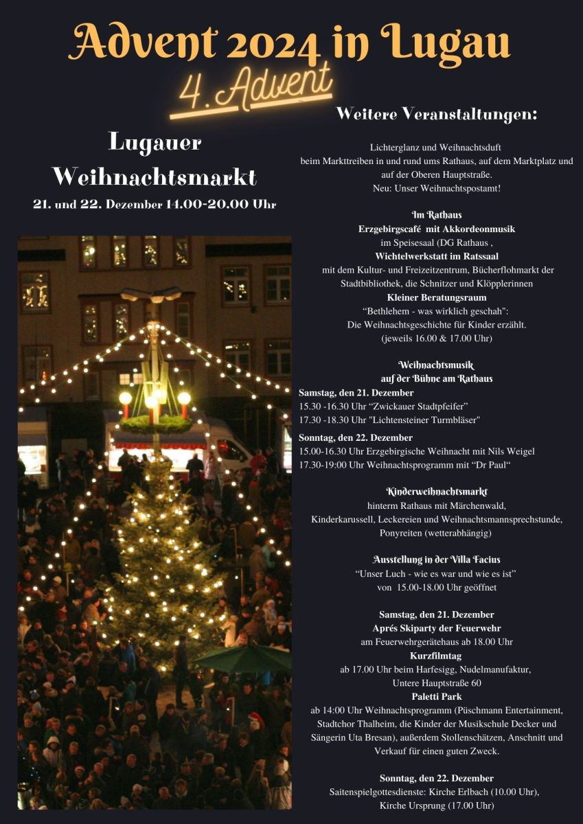 4. Advent in Lugau